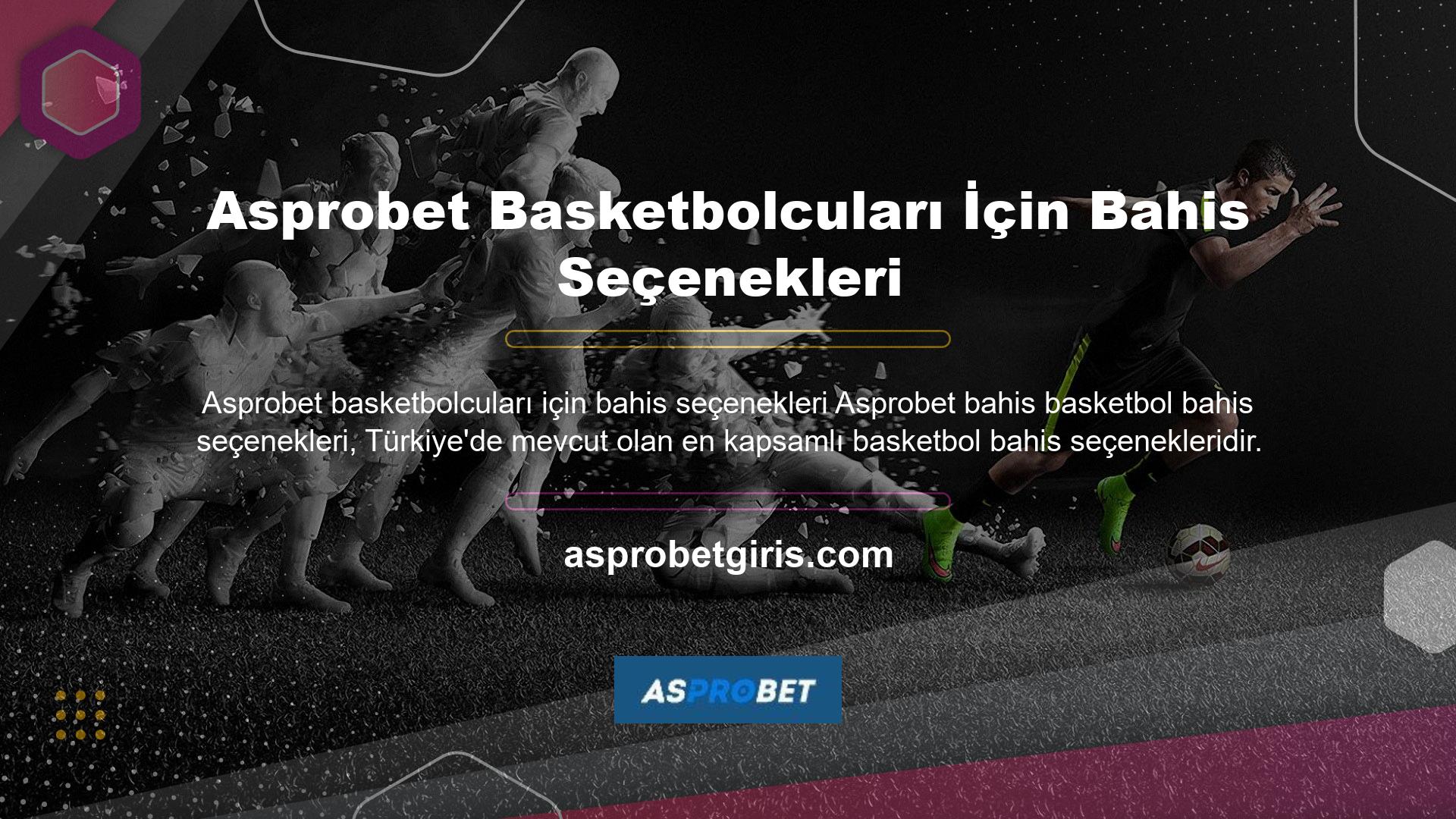 Site, yüzlerce farklı tür arasından seçim yapabileceğiniz geniş bir yelpazede basketbol bahis seçenekleri sunmaktadır